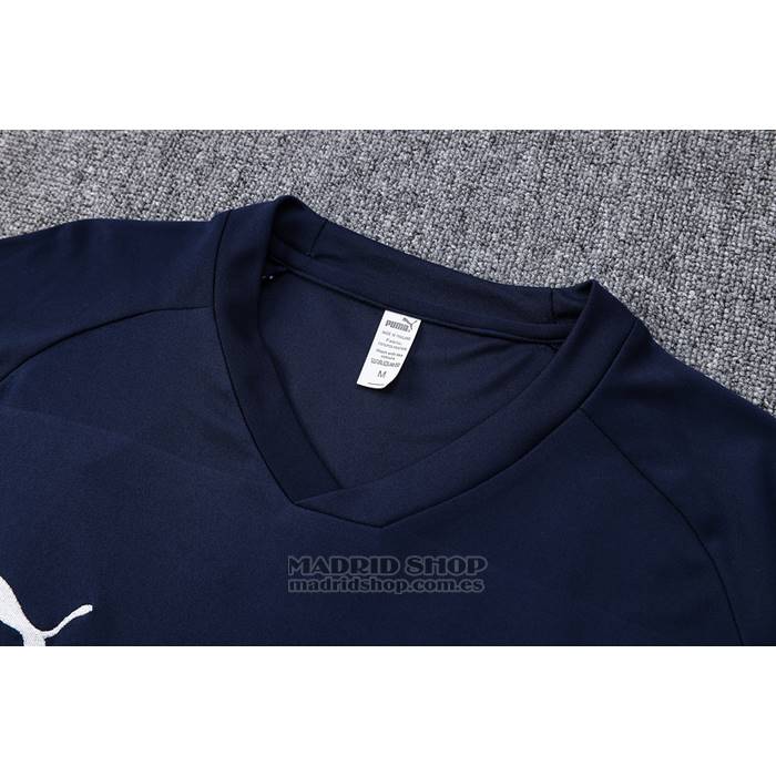 Chandal del Olympique Marsella Manga Corta 2022-2023 Azul